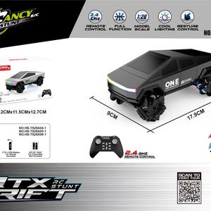 Modèle de voiture en alliage 1/28, mini-véhicule en métal moulé sous pression, camionnette, cadeau d'anniversaire pour enfants, véhicule de collection, camionnette, Tsl Cybertruck, jouet pour garçons - Product Image 6