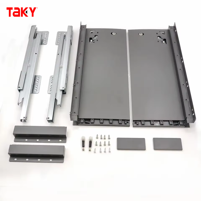 Silent Buffer Kitchen Cabinet Box Metal