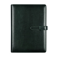 Carnet A5 en cuir PU rigide, reliure cousue, rechargeable, 80 feuilles, pages détachables, impression de logo personnalisée, haute qualité, vente en gros