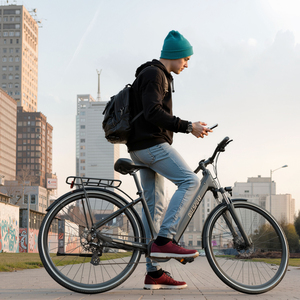 <span class=keywords><strong>Bicicleta</strong></span> Eléctrica ONESPORT OT07 con Stock en la UE, Motor Central Bafang, <span class=keywords><strong>Bicicleta</strong></span> Híbrida Eléctrica Ligera de 36V, Ebike Urbana - Product Image 6