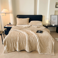 Manta de Cama Personalizada de Piel Sintética de Conejo, Gruesa y Cálida, de Franela y Felpa, para Cama Doble, Tamaño King, para Invierno