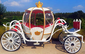 Cadeau <span class=keywords><strong>de</strong></span> fille Prix bas Blanc Tourisme Calèche/Électrique Calèche Touristique <span class=keywords><strong>Buggy</strong></span> Chariot Électrique - Product Image 5