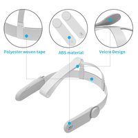 Sangle de tête de remplacement réglable améliorée compatible avec Meta Quest 2/3/3s, sangle Elite confortable, accessoires VR