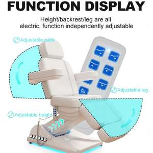 Grande Vente Fauteuil de <span class=keywords><strong>Massage</strong></span> Moderne pour Salon de Beauté, Lit de <span class=keywords><strong>Massage</strong></span> Électrique de Luxe pour Esthéticienne - Product Image 5