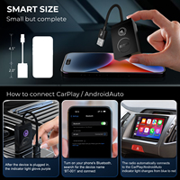 ZESTECH Wireless Apple CarPlay Android Auto AI Box avec Android12 2 + 16GB Smart Youtube Netflix TV Car Play