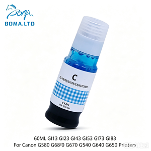 Tinta de Recarga para Impresoras Canon GI-13 23 GI-43 GI53 73 G510 <span class=keywords><strong>G610</strong></span> G620 G540 G640 G550 G650 G570 G670 G580 G680 G590 G690 G695 - Product Image 3