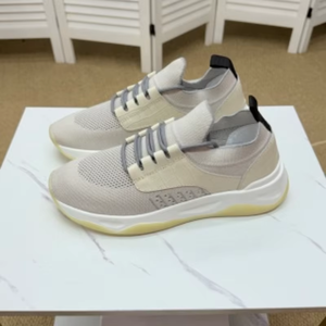 2026 Baskets de luxe haut de gamme pour hommes, style rétro, légères, à lacets, respirantes, motif géométrique, noires, pour le voyage - Product Image 6