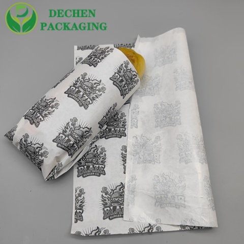 Food Wrap Paper Wrapping Black
