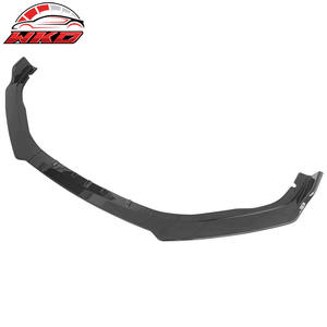 Lèvre de pare-chocs avant pour Honda Accord 2018-2021, noir brillant, spoiler, séparateur, kit 3 pièces, diffuseur PP, protection de menton - Product Image 3