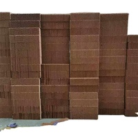 Papier de rideau d'eau en pâte de bois vierge brun XIANGHUA pour équipement de refroidissement de serres agricoles et industrielles - Nouveau, garantie 1 an