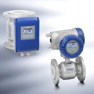 เครื่องวัดการไหลแบบแม่เหล็กไฟฟ้า Krohne Optiflux2050 1-10000 ลิตรต่อนาที แบบเชื่อมต่อหน้าแปลน สำหรับของเหลวที่เป็นอิเล็กทรอนิกส์ - Product Image 3
