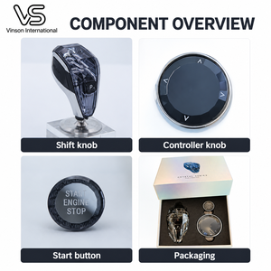 Ensemble de trois pommeaux de vitesse style cristal pour BMW Série 3 G20 G28 LHD 2020-2022 - Product Image 5