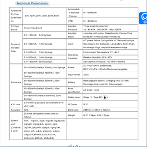 ปั๊มเข็มฉีดยาสัตวแพทย์แบบพกพาพร้อมคุณสมบัติการวินิจฉัยสำหรับอุปกรณ์ใช้ - Product Image 5