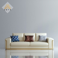 Meubles de maison, design luxueux, canapés en cuir microfibre, idéal pour hôtel, villa, appartement, salon, ensemble de canapés