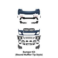 Kit carrosserie G20 G28 pour BMW Série 3, mise à niveau au style M Sport, comprenant pare-chocs avant, diffuseur arrière, jupes latérales et calandre, modèles 2019 2020 2021 2022