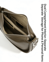 Nouveauté 2025 : Sacs à bandoulière Hobo tendance pour femmes, sacs à main en cuir PU de qualité supérieure, logo personnalisé, sacs croisés minimalistes en forme de croissant