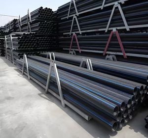 PE-Rohr-schwarz isoliertes Korrosionsschutz-Kunststoff rohr-industrielle Abwasser leitung - Product Image 2