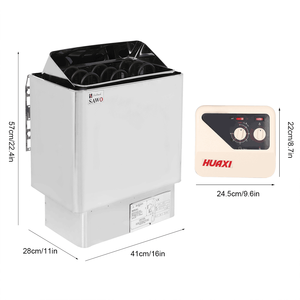 Chauffage électrique de <span class=keywords><strong>Sauna</strong></span> en acier inoxydable, <span class=keywords><strong>pour</strong></span> la douche, combustion des pierres précieuses, la vapeur sèche, peinture, - Product Image 2