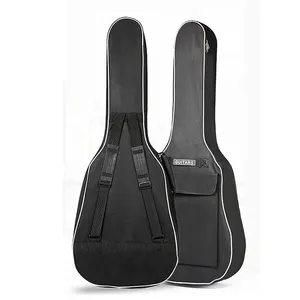 Wholesale 40/ 41 Inch Case Gig Bag Acoustic Guitar Bag with 8MM Sponge Pad and Superior 600D Oxford