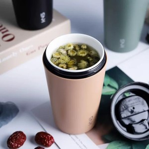 <b>Ceramic</b> Coffee Mug 380Ml With Lid For Coffee And Milk Tea Use - Product Image 3