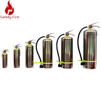 Extincteur portable en acier inoxydable de 2 kg avec certification 3C pour la maison, la cuisine et la voiture