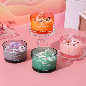 Velas Aromáticas de Lujo en Frascos de Vidrio Personalizados para San Valentín, Velas Artísticas Modernas para el Hogar, Fragancia para Bodas y Fiestas - Product Image 2