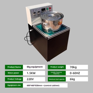 Macchina Lucidatrice Magnetica da Tavolo JTS Factory in Acciaio Inossidabile con Motore da 2.2kW per Smerigliatura, Smussatura e Lucidatura di Bordi Diritti - Product Image 6