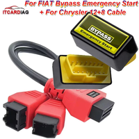 Bypass de démarrage d'urgence pour FIAT avec adaptateur OBD2 – Outils de diagnostic et de réparation automobile OBD2 pour FCA et FIAT