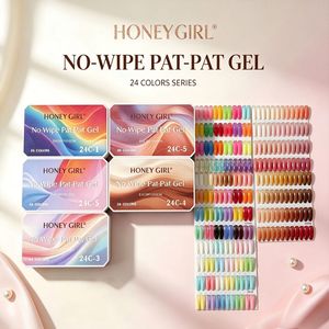 เจลเพ้นท์เล็บแบบก้อน 24 ช่อง สีเจลแน่น เม็ดสีแน่น สำหรับปั๊มลาย ทาเล็บแบบไล่สี  สำหรับร้านทำเล็บ ขายส่ง - Product Image 3