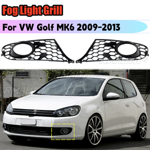 ตะแกรงกันชนหน้าแบบรังผึ้ง ABS สำหรับรถยนต์ VW Golf 6 Jetta MK6 ปี 2009 2010 2011 2012 2013 จำนวน 2 ชิ้น/ชุด - Product Image 1