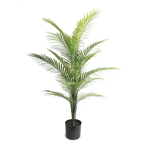 Offre Spéciale 120cm palmiers artificiels pour hôtel décoration de la maison mini arbre en plastique pour jardin artificiel fausse plante