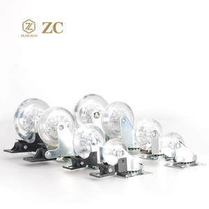 Hochwertiger Großhandel Designed Shopping Carts und Möbel anwendungen PU-Lenk rollen - Product Image 6