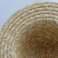Protector solar rendimiento sombrero tejido a mano Cosplay Anime una pieza vestido sombrero de paja