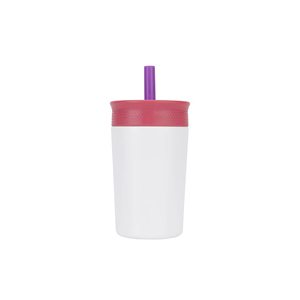 Custom Print Kids Stainless Steel Tumbler <b>with</b> Spill Proof Flexible <b>Straw</b> BPA Free 360ml Kids Insulated Tumbler Cup for Travel - Product Image 6