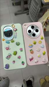 Cartoon Puffy Stickers For Phone Case PVC Die Cut <b>Gloss</b> Lamination Durable Decorative Sticker Set - Product Image 2