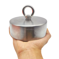 Aimant de pêche en néodyme 4800lbs, force de traction 2200kg, D120mm, aimant de pêche en terres rares