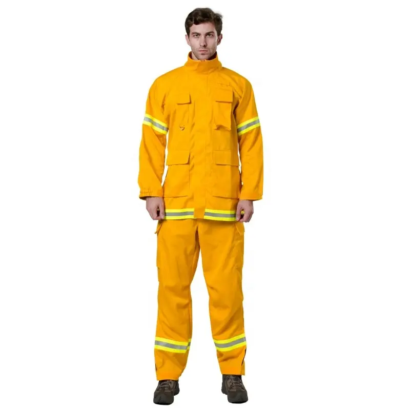 Uniforme de combate a incêndio nfpa 1977, uniforme de combate a incêndio para bombeiros