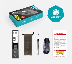 Télémètre laser professionnel à grand écran numérique avec diffusion vocale et mesure en mètres - Product Image 6