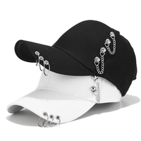 Casquette de baseball tendance unisexe en métal avec chaîne réglable pour l'extérieur – Vente en gros