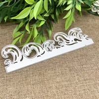 Matrices de découpe en acier au carbone Seawave Foam Metal, pochoirs de découpe DIY, matériel pour loisirs créatifs parent-enfant, artisanat transfrontalier gravé, nouveauté