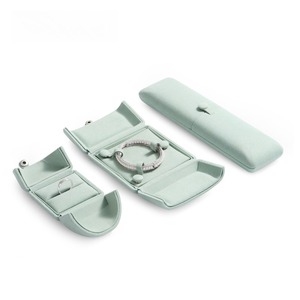 Custom New Jewelry Ring <b>Box</b> Pendant <b>Large</b> Necklace Packaging <b>Box</b> Microfiber Bracelet Gift <b>Box</b> - Product Image 2