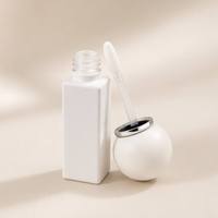 Protector Solar Labial con Brillo, SPF 30, Resistente al Agua, con Logotipo Personalizado, Aceite Labial Hidratante de Larga Duración, Voluminizador de Labios, para Actividades al Aire Libre, Color Frambuesa