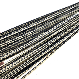 C-64 Borde flexible para guitarra, moldura de purfling de 880x2.5x1.5mm, tira de madera para luthier, para componentes de guitarra - Product Image 4