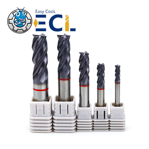 Fraise carrée en carbure Easy Cool à 4 cannelures, revêtement AlTiN, OEM/ODM pour découpe CNC de précision - Product Image 4