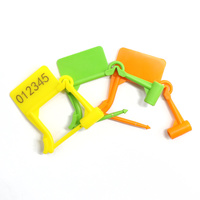 YTPL006 Cadenas en plastique sur mesure Joints Bagages Cadenas Joint Cadenas Joint Sécurité