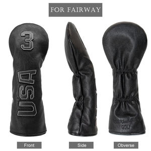Fundas para Palos de Golf en Oferta, Fundas Personalizadas con Logotipo, Juego de 3 Fundas de Cuero Premium para Palos de Golf - Product Image 3