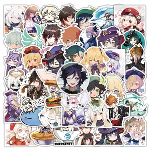 Vente chaude Personnalisé Votre Propre Esthétique Ordinateur <span class=keywords><strong>Portable</strong></span> Téléphone <span class=keywords><strong>Portable</strong></span> Valise Cool Décoration One Piece Anime Autocollants pour Adolescents Adultes - Product Image 1