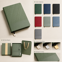 Coffret Cadeau de Carnet A5 Haut de Gamme pour Entreprise, Bloc-notes de Conférence Personnalisé avec LOGO, Cadeau de Bureau, Cadeau d'Entreprise