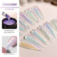 Aurora Acrygel 100g LED UV Polygel professionnel pour extension d'ongles, non toxique, végétalien, vente en gros, gel de construction privé
