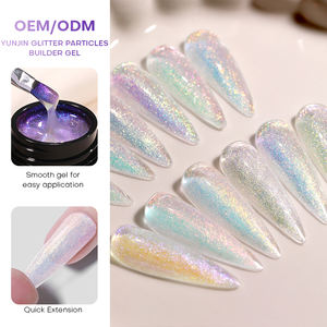 Polygel scintillant <span class=keywords><strong>Acrygel</strong></span> 100g LED UV professionnel pour extension d'ongles, non toxique, végétalien, vente en gros, gel de construction privé - Product Image 6